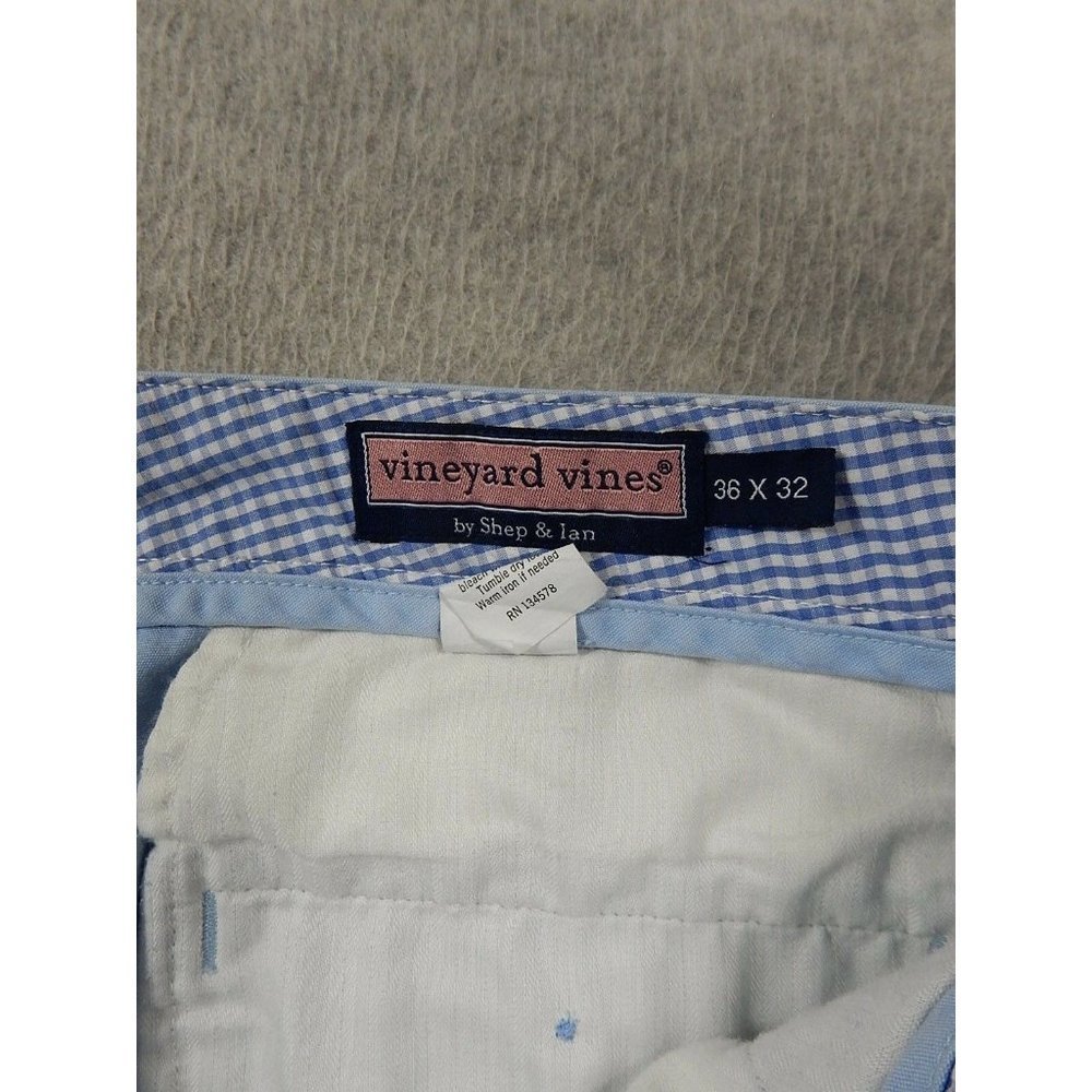 Vineyard Vines Light Blue Men’s Chinos - Picture 2 of 4